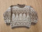 Pull Christmas Tree - 100% Laine Islandaise