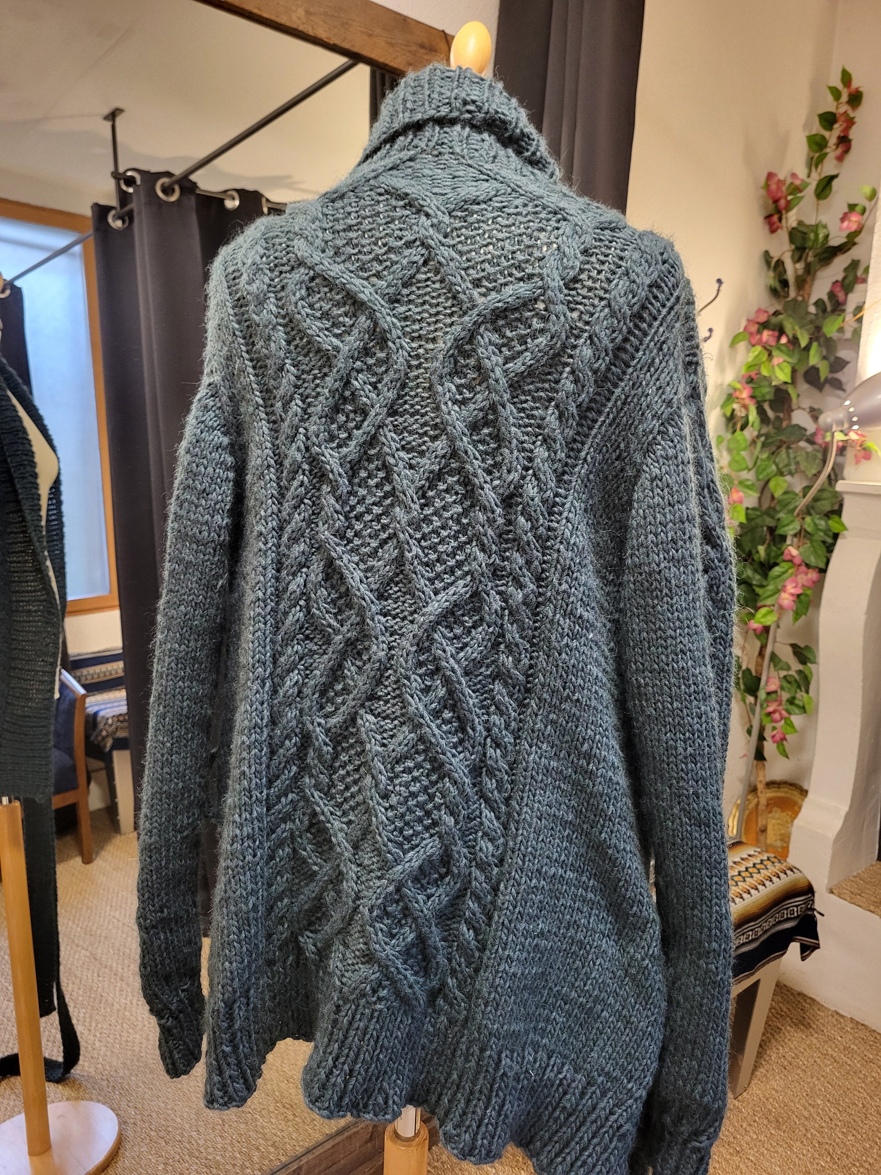 Cardigan Mailles Torsades
