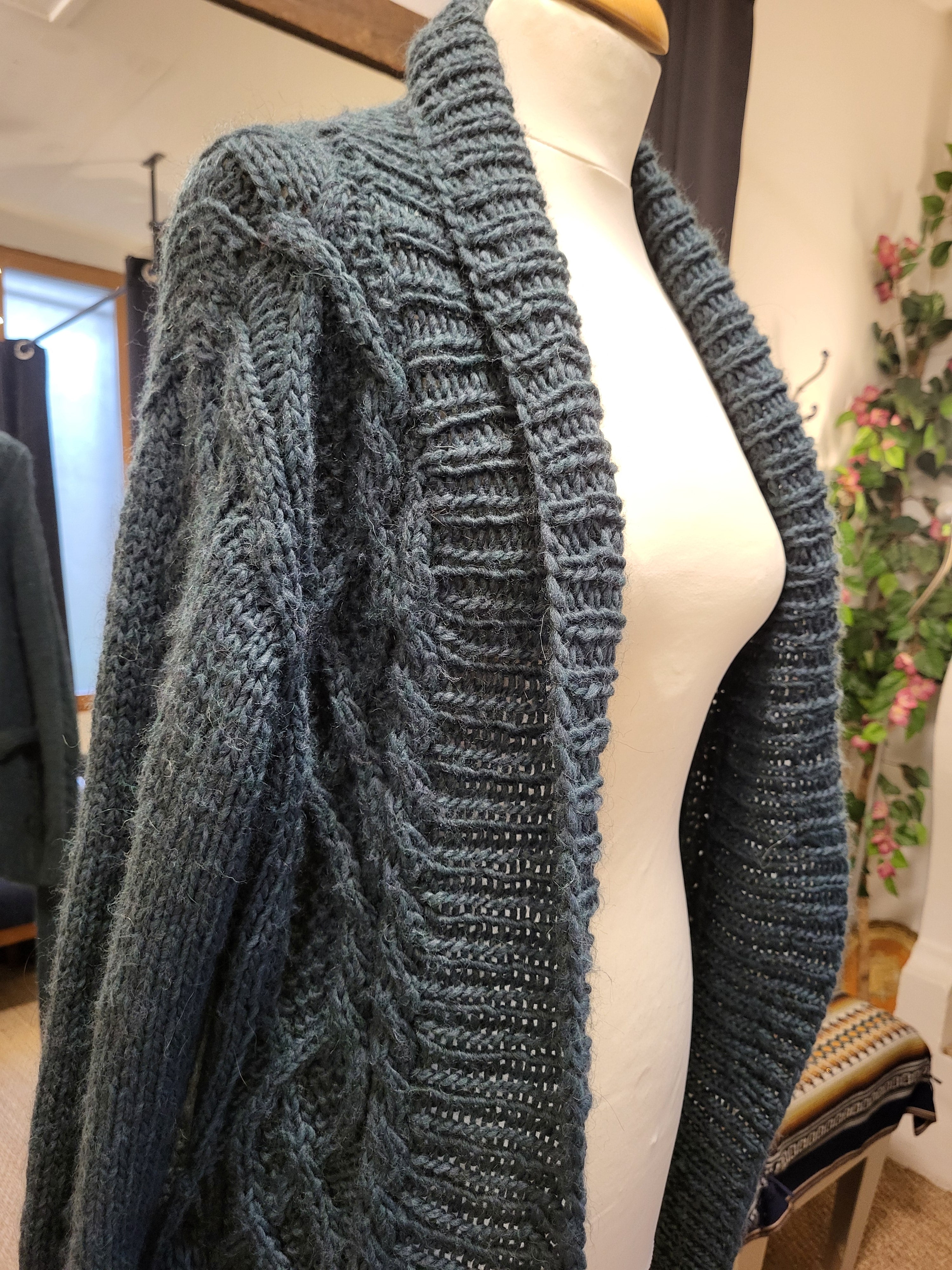 Cardigan Mailles Torsades