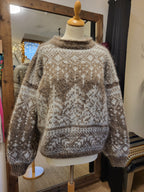 Pull Christmas Tree - 100% Laine Islandaise