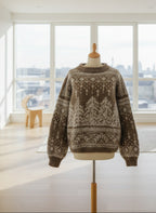 Pull Christmas Tree - 100% Laine Islandaise