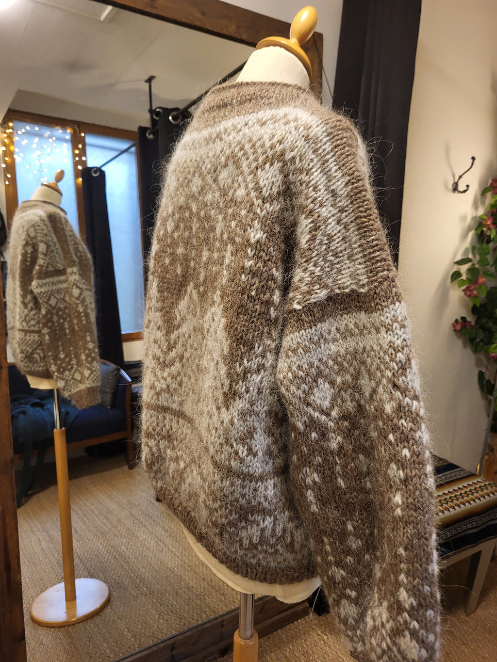 Pull Christmas Tree - 100% Laine Islandaise