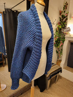 Cardigan en Laine - Grand bleu