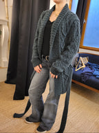 Cardigan Mailles Torsades