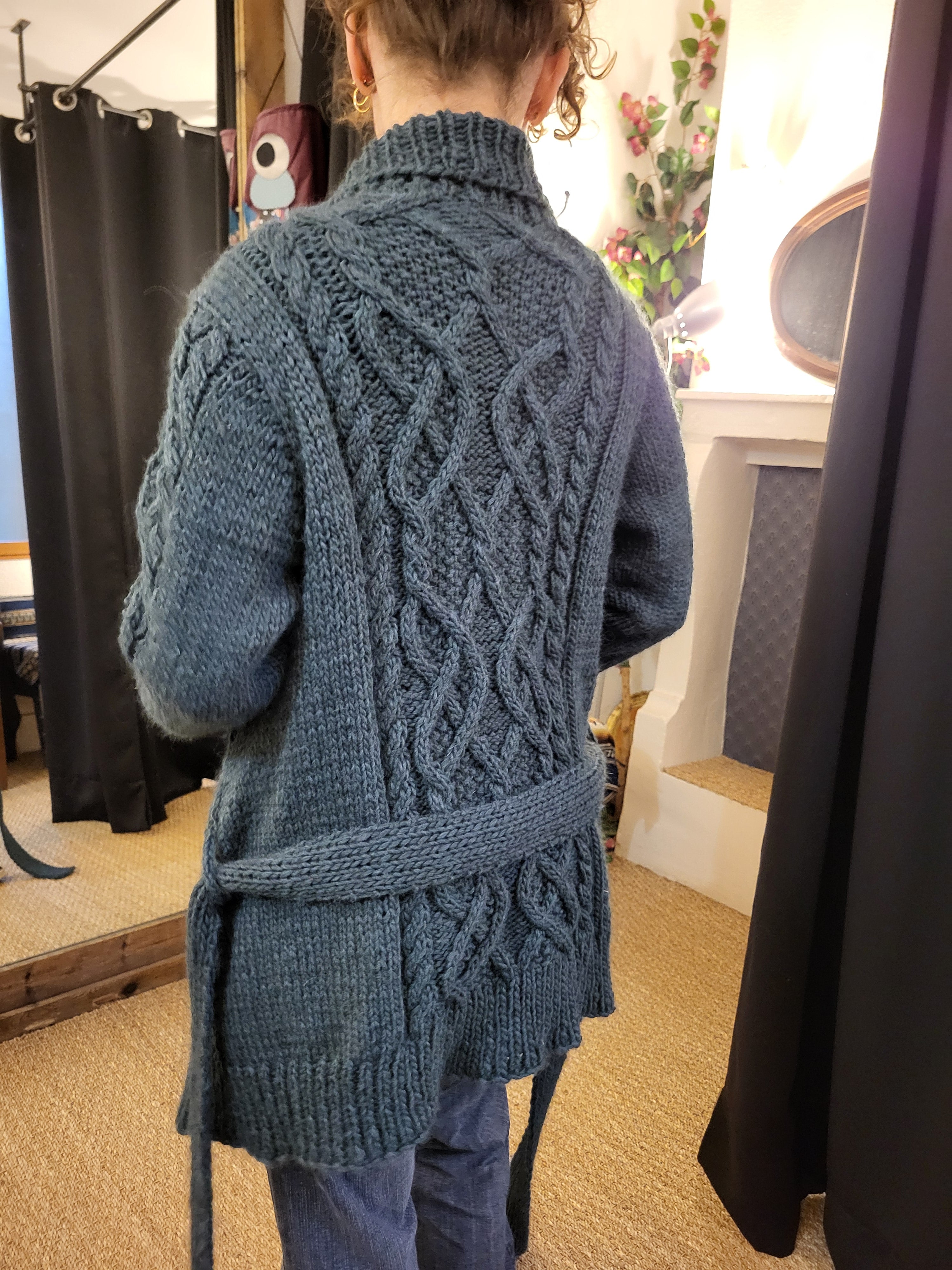 Cardigan Mailles Torsades