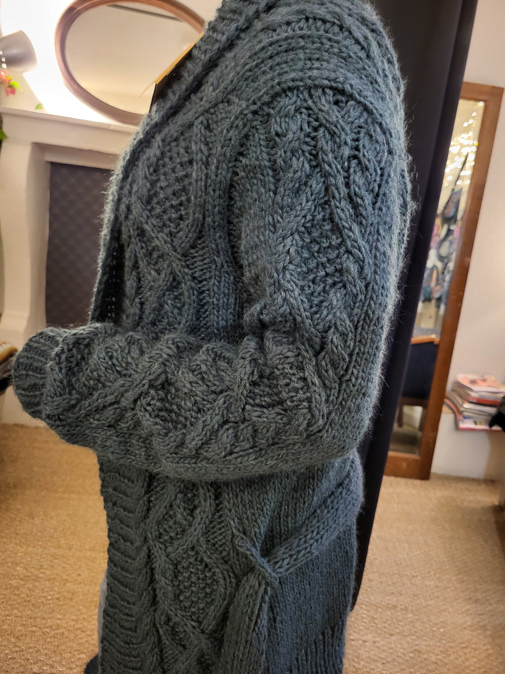 Cardigan Mailles Torsades